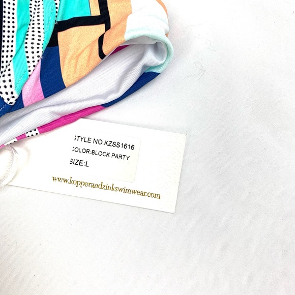 Kopper and Zink strapless bikini top - Picture 9 of 12